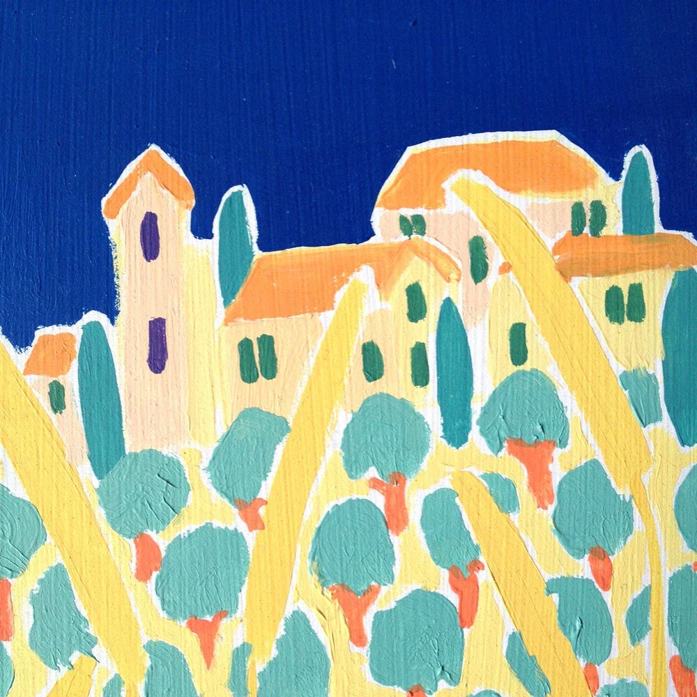 A Slice of Tuscany, Italy. Un Spicchio di Toscana. Original Painting by Joanne Short - Image 3