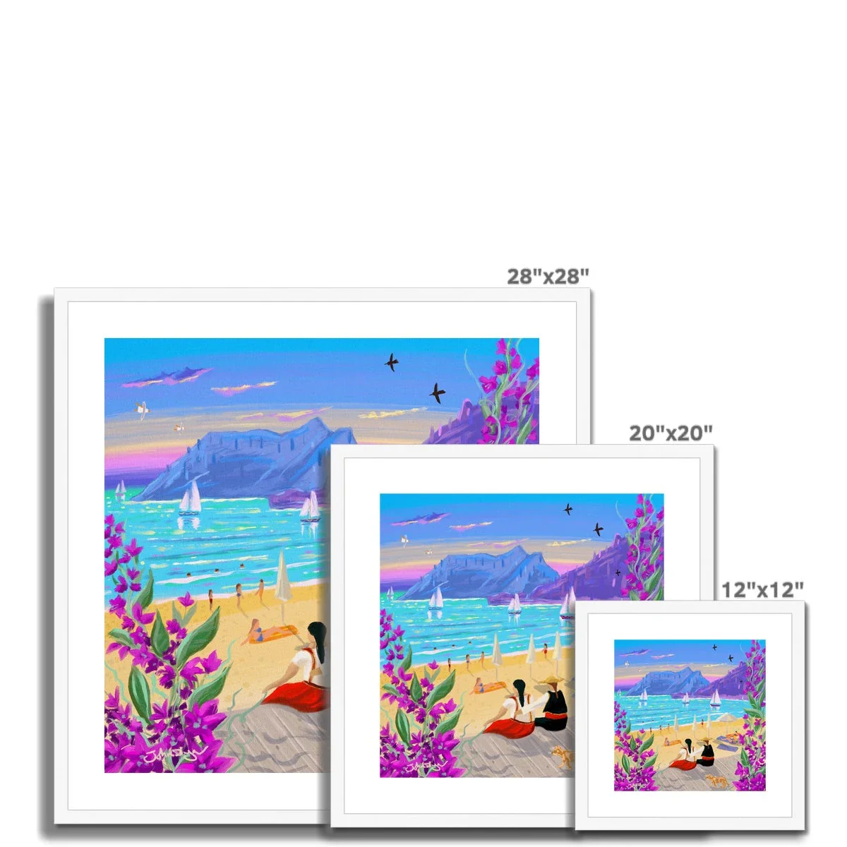 John Dyer Greece Artwork. Framed Open Edition Art Print. 'After the Dance, Agios Gordios, Corfu, Greece'. Greek Art Gallery - Image 10