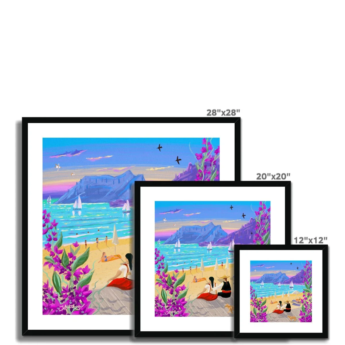 John Dyer Greece Artwork. Framed Open Edition Art Print. 'After the Dance, Agios Gordios, Corfu, Greece'. Greek Art Gallery - Image 11