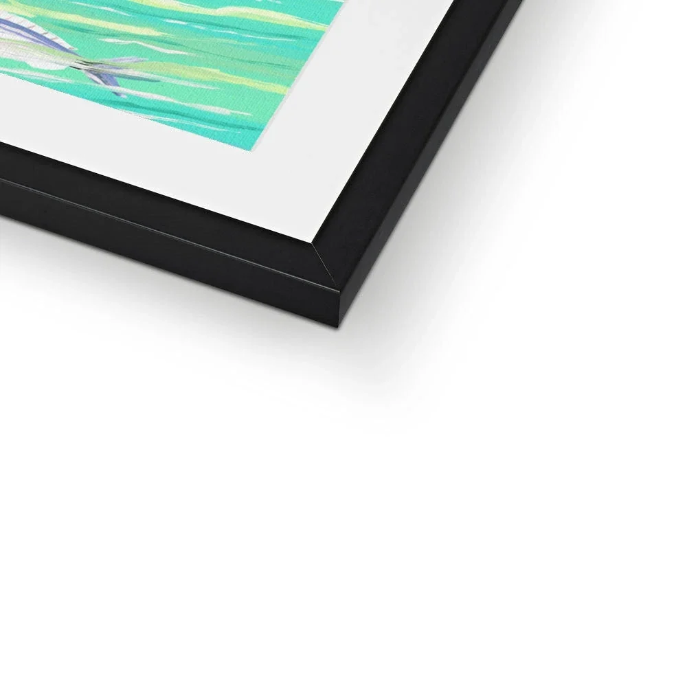 John Dyer Greece Artwork. Framed Open Edition Art Print. 'Sunlit Waters at Black Rocks Beach, Corfu'. Greek Art Gallery - Image 4