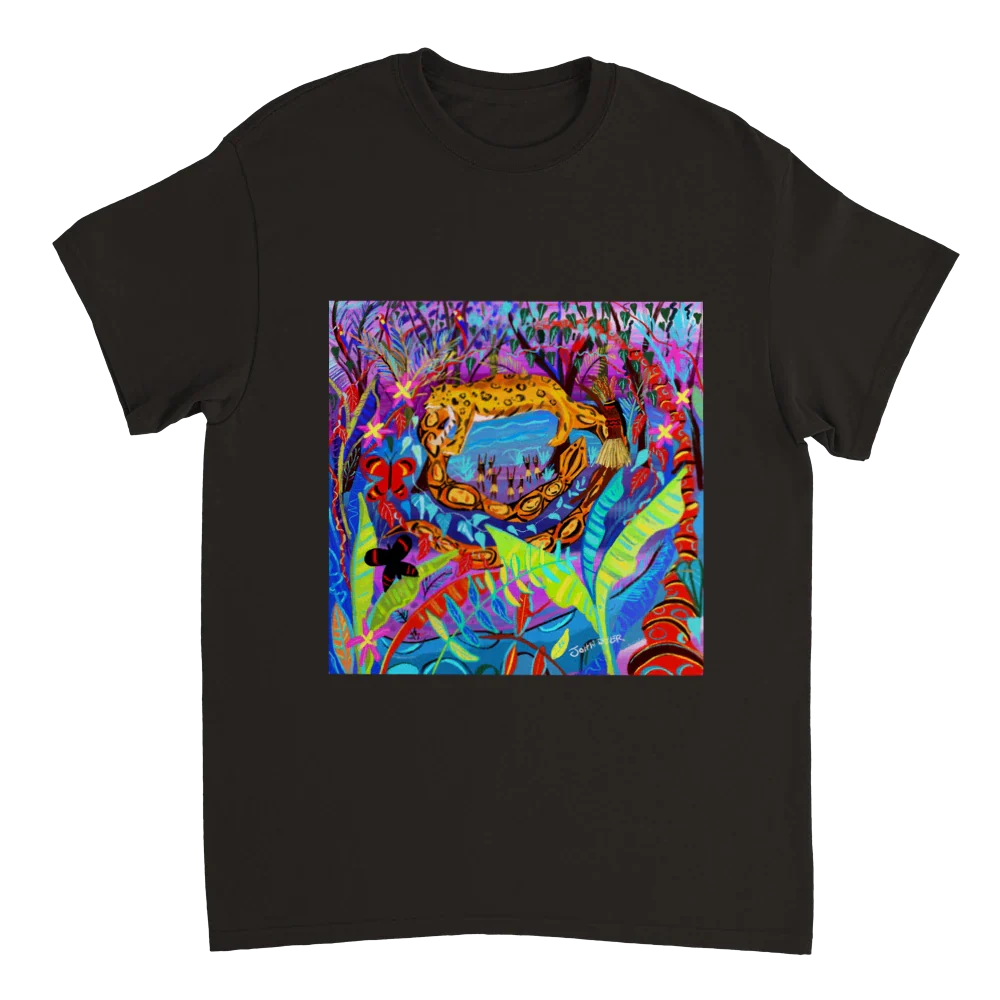 John Dyer Unisex Rainforest Art T-Shirt. Amazon Rainforest Spiritual Animals. - Image 5