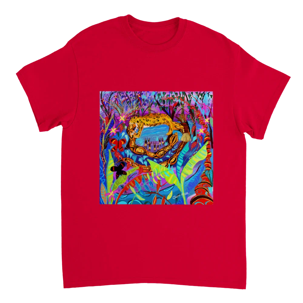 John Dyer Unisex Rainforest Art T-Shirt. Amazon Rainforest Spiritual Animals. - Image 7