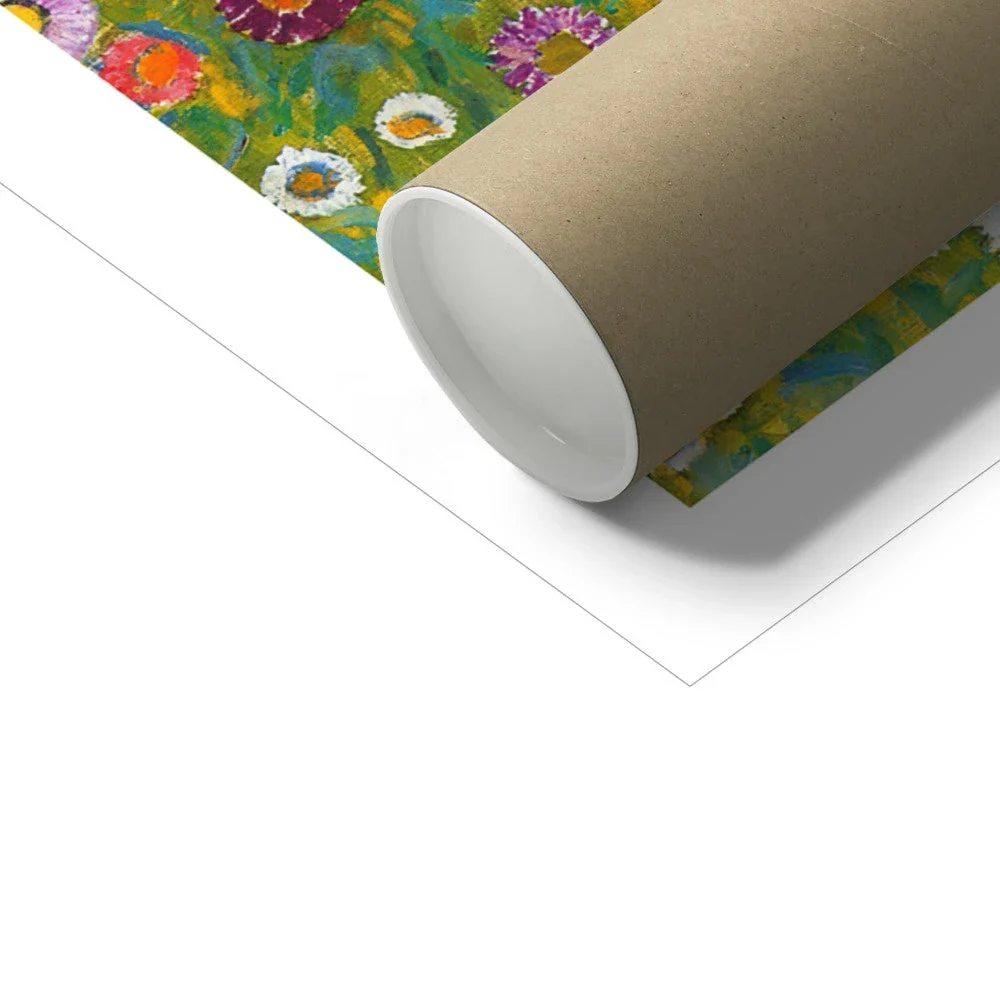 Gustav Klimt Open Edition Art Print. 'Bauerngarten' (Cottage Garden) . Art Gallery Historic Art - Image 3
