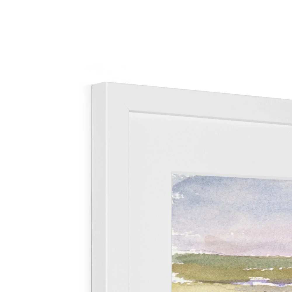 Ted Dyer Framed Open Edition Cornish Fine Art Print. 'View of the Camel Estuary and Dayer Bay from Rock'. Cornwall Art Gallery - Image 11
