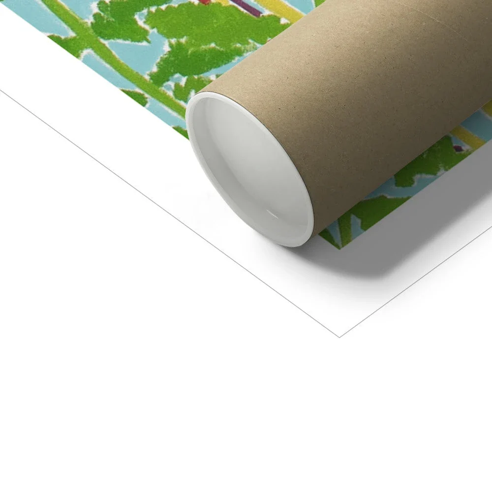 Joanne Short Open Edition Cornish Art Print. 'Pools in the Sand, Camel Estuary, Padstow, Rock'. Cornwall Art Gallery - Image 2