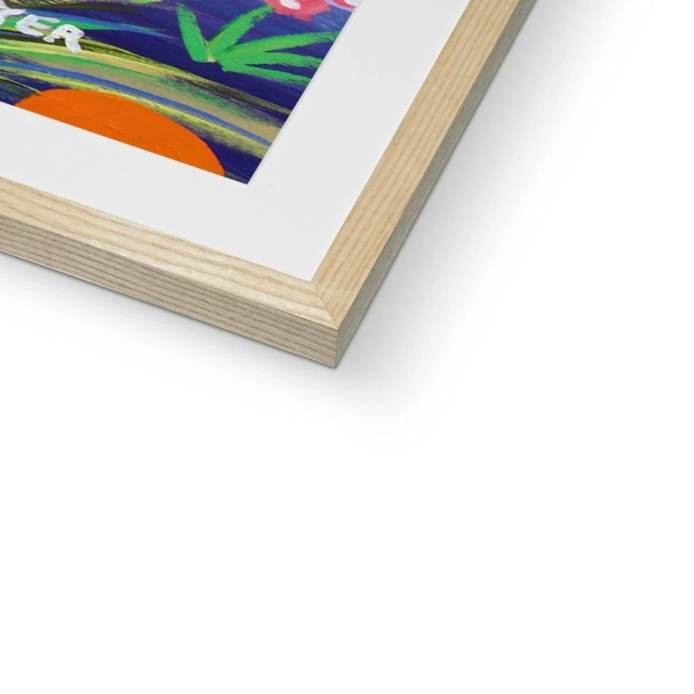 John Dyer Framed Open Edition Cornish Art Print. 'Caribbean Wedding at the Grand Old House, Cayman Islands'. Caribbean Art Gallery - Image 9