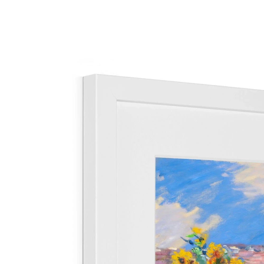 Claude Monet Framed Open Edition Art Print. 'The Artist's Garden at Vétheuil'. Art Gallery Historic Art - Image 11