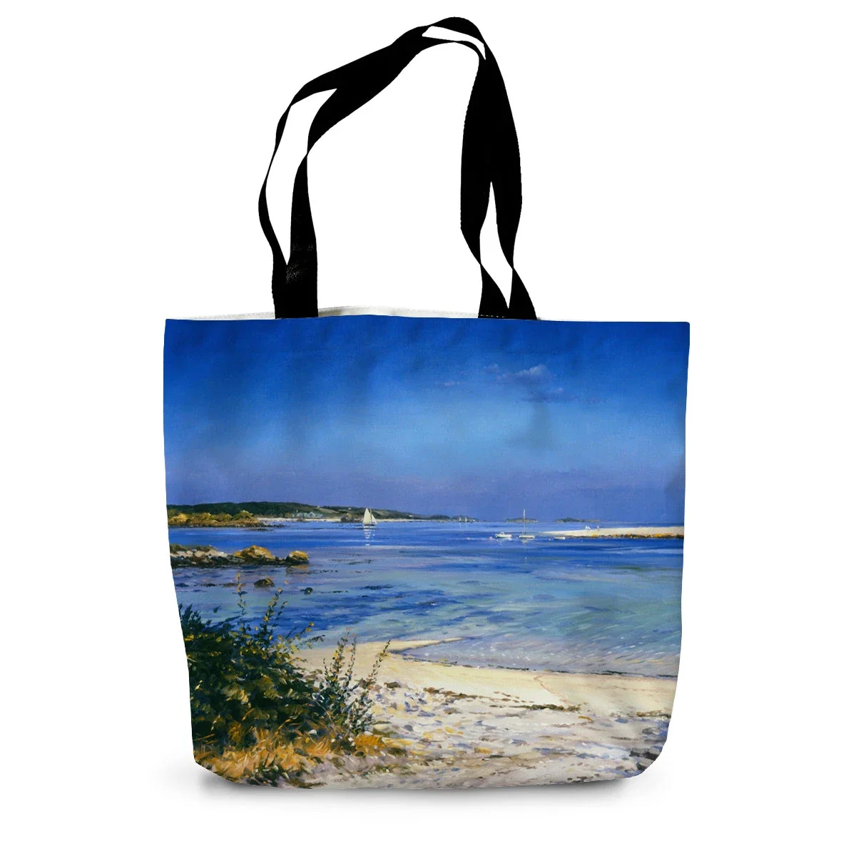 Clear Waters, Tesco by Ted Dyer Canvas Tote Bag - Image 2