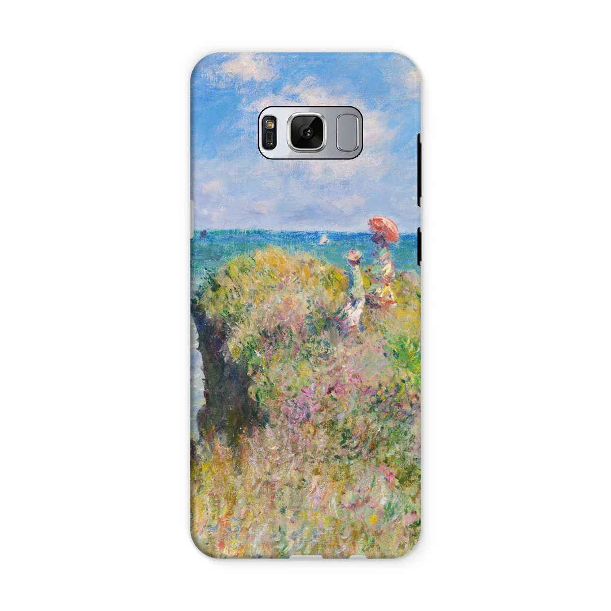 'Cliff Walk at Pourville' by Claude Monet. Historic Art Tough Phone Case - Image 13