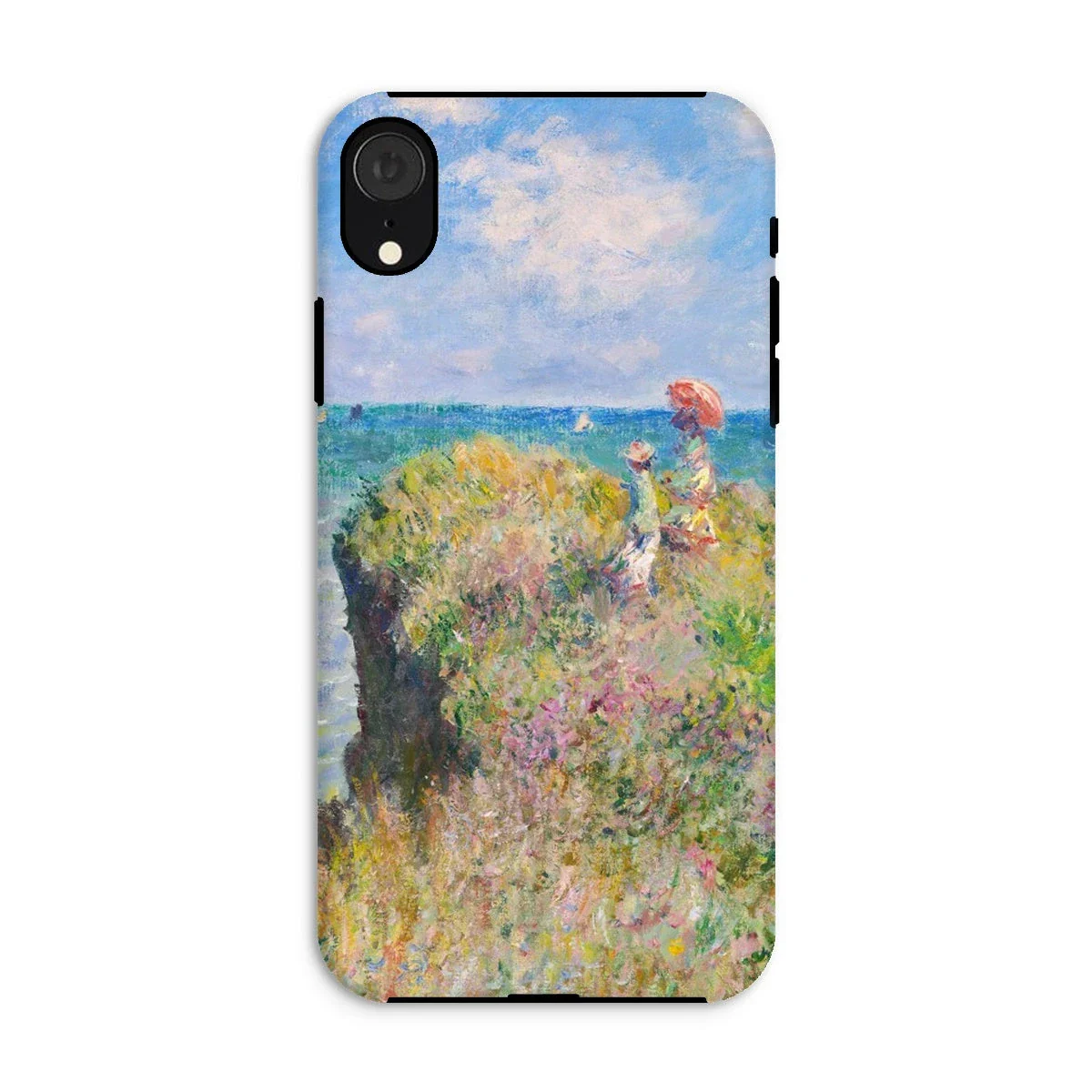 'Cliff Walk at Pourville' by Claude Monet. Historic Art Tough Phone Case - Image 25