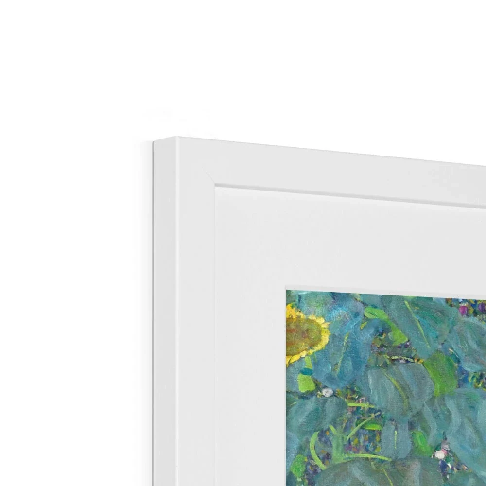 Gustav Klimt Framed Open Edition Art Print. ''Cottage Garden with Sunflowers'. Art Gallery Historic Art - Image 9