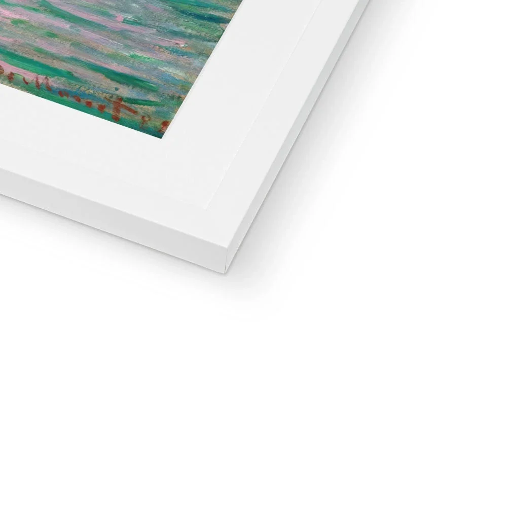 'Coucher De Soleil À Pourville, Pleine Mer' by Claude Monet. Open Edition Fine Art Print. Historic Art Framed and Mounted Print - Image 5