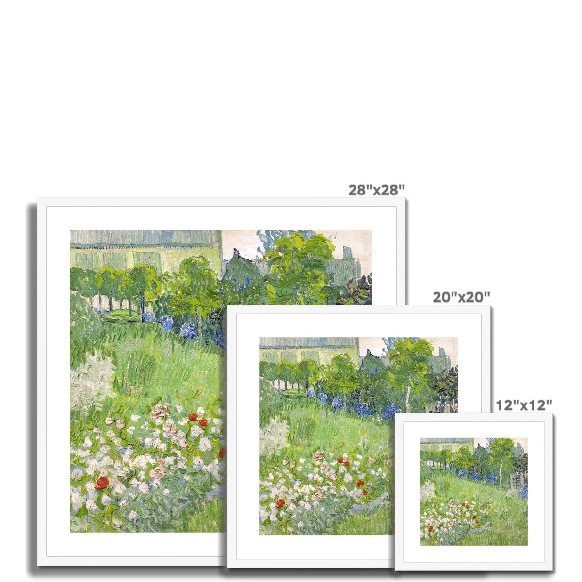 Vincent Van Gogh Framed Open Edition Art Print. 'Daubigny’s Garden'. Art Gallery Historic Art - Image 11