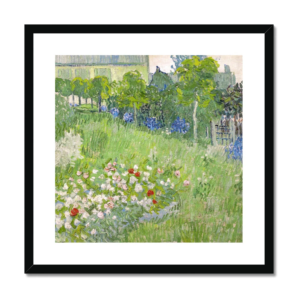 Vincent Van Gogh Framed Open Edition Art Print. 'Daubigny’s Garden'. Art Gallery Historic Art - Image 2