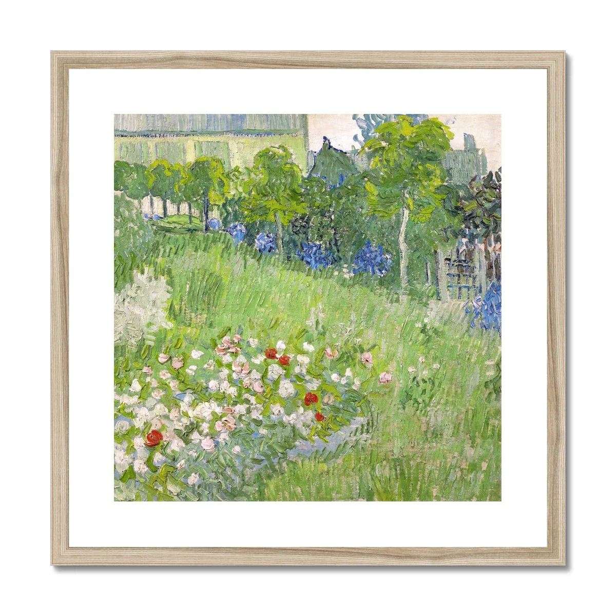 Vincent Van Gogh Framed Open Edition Art Print. 'Daubigny’s Garden'. Art Gallery Historic Art - Image 3