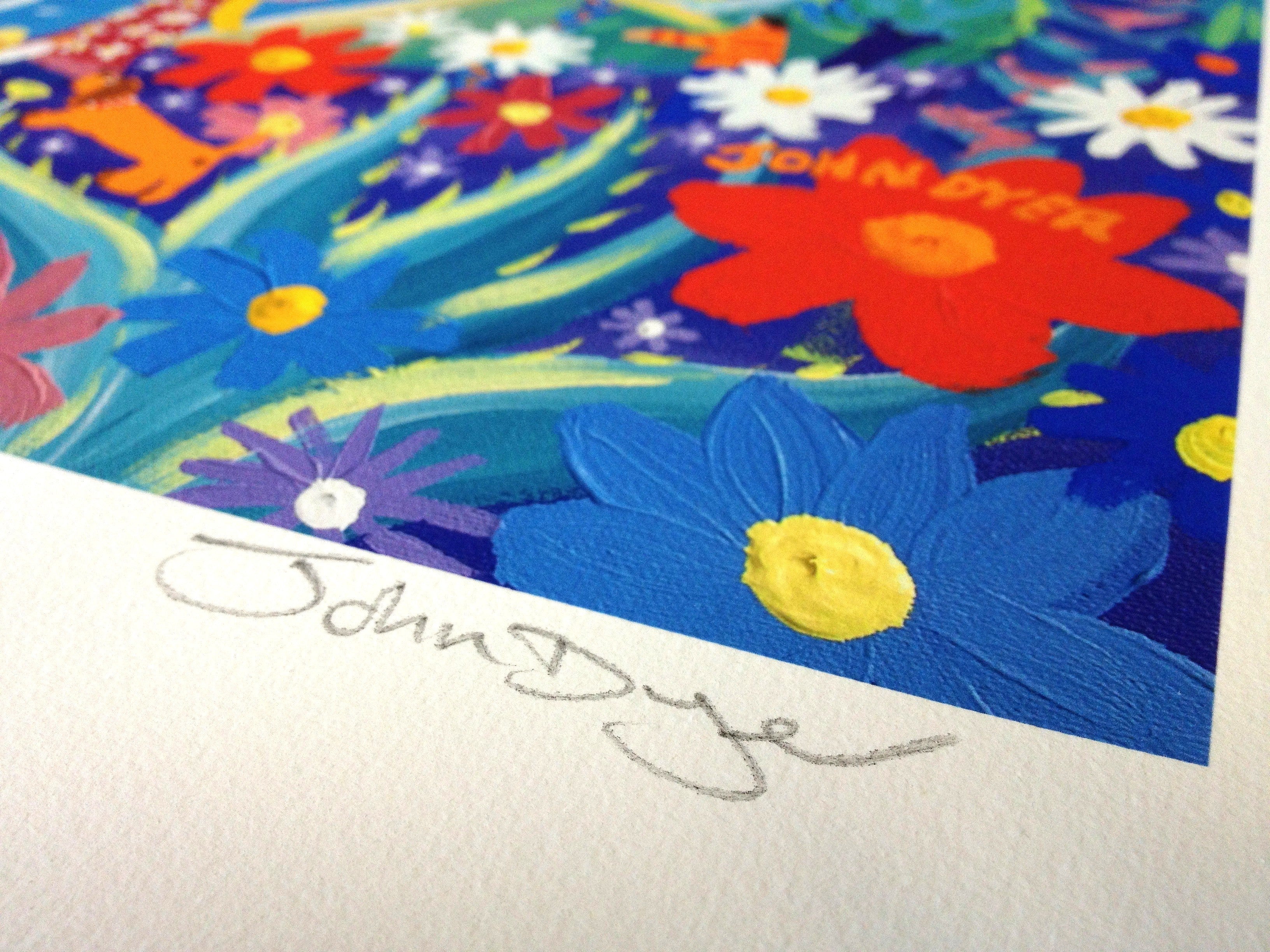 Signed Limited Edition Print by Cornish Artist John Dyer. 'Day trip to Truro'. Cornwall Art Gallery Print - Image 4