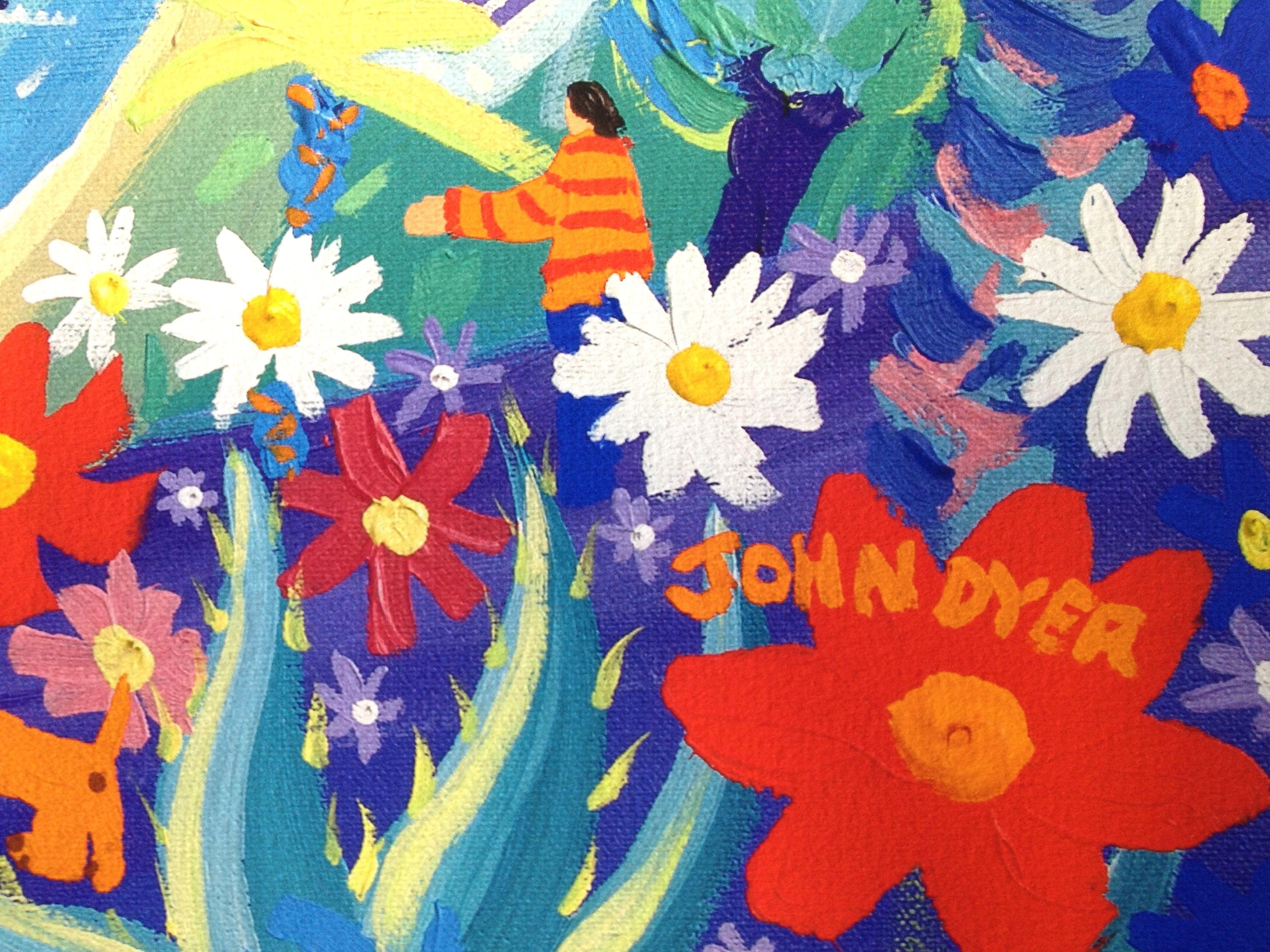Signed Limited Edition Print by Cornish Artist John Dyer. 'Day trip to Truro'. Cornwall Art Gallery Print - Image 9