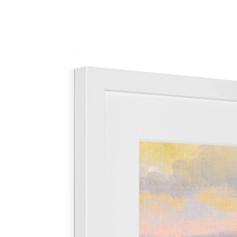 'Evening on the Cliffs' by Ted Dyer. Framed Open Edition Coastal Cornish Fine Art Print. - Image 8