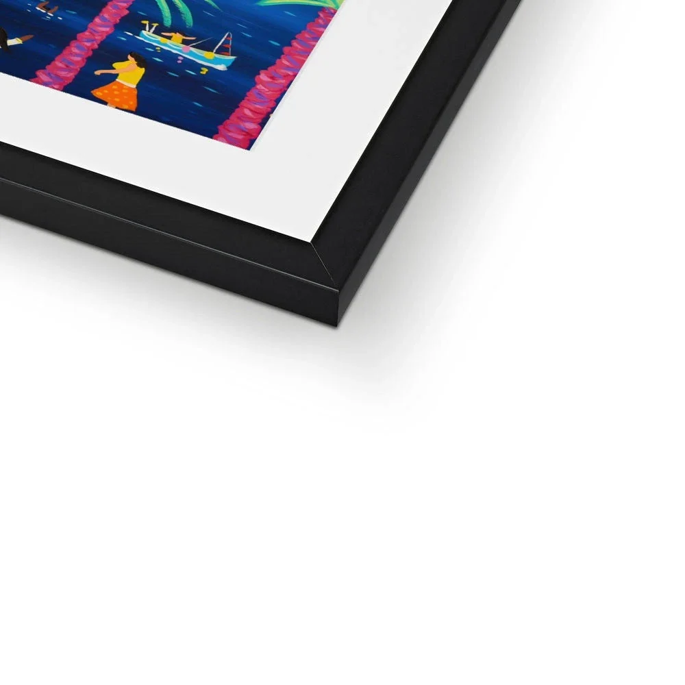 John Dyer Framed Open Edition Cornish Fine Art Print. Falmouth Tall Ships Races 2023. Cornwall Art Gallery - Image 14