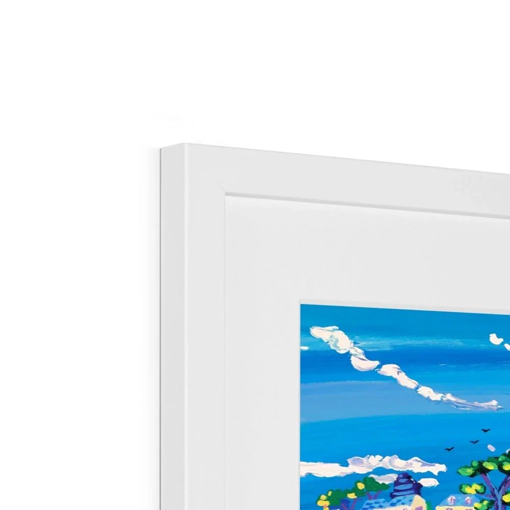 John Dyer Framed Open Edition Cornish Art Print. 'Fowey Fun'. Cornwall Art Gallery - Image 11