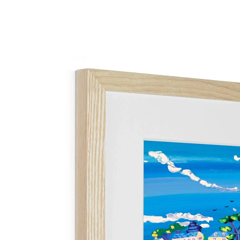 John Dyer Framed Open Edition Cornish Art Print. 'Fowey Fun'. Cornwall Art Gallery - Image 12