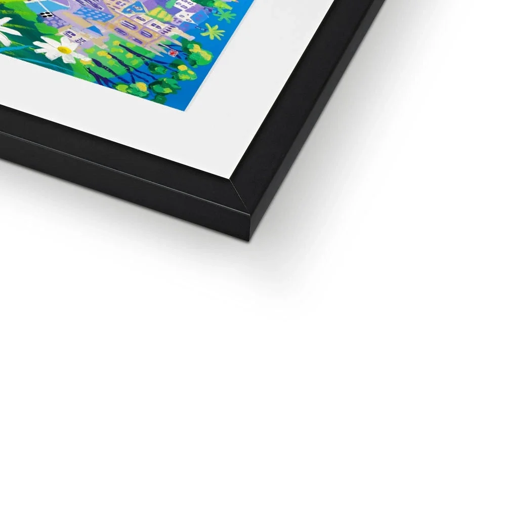 John Dyer Framed Open Edition Cornish Art Print. 'Fowey Fun'. Cornwall Art Gallery - Image 7