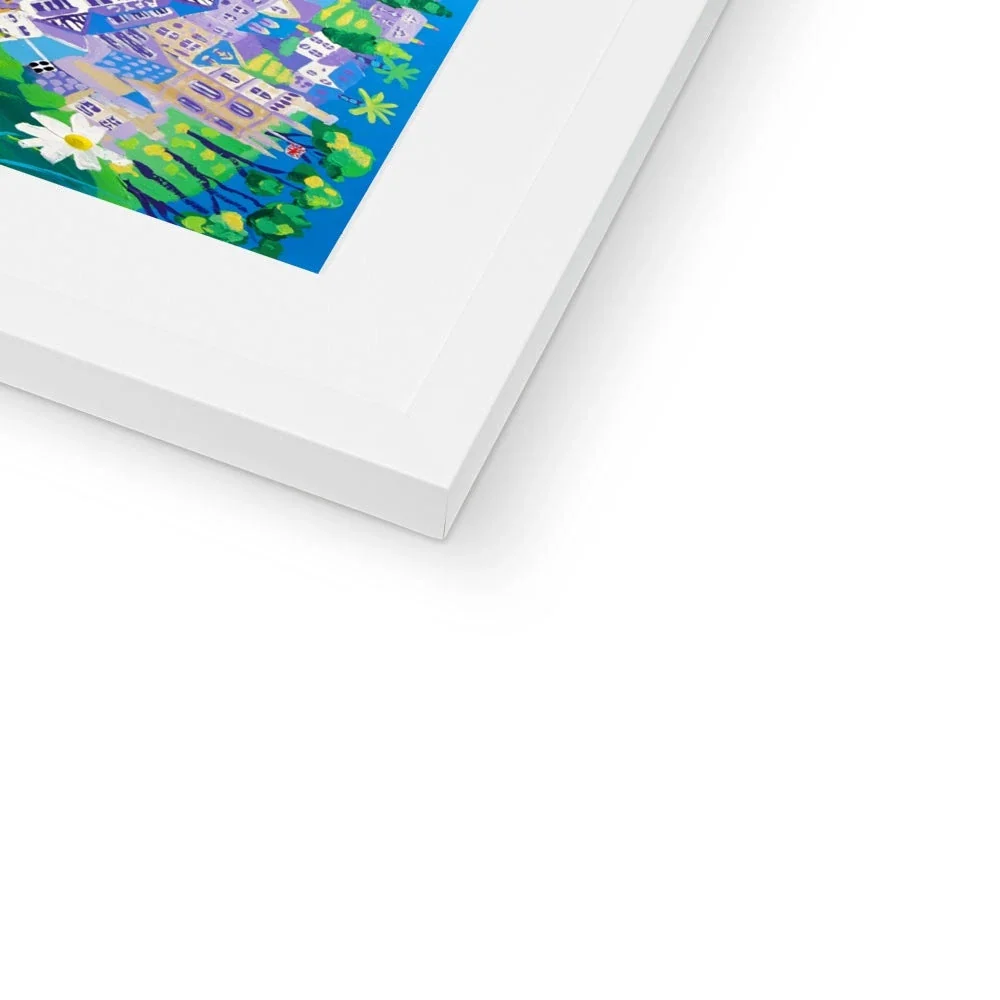 John Dyer Framed Open Edition Cornish Art Print. 'Fowey Fun'. Cornwall Art Gallery - Image 8
