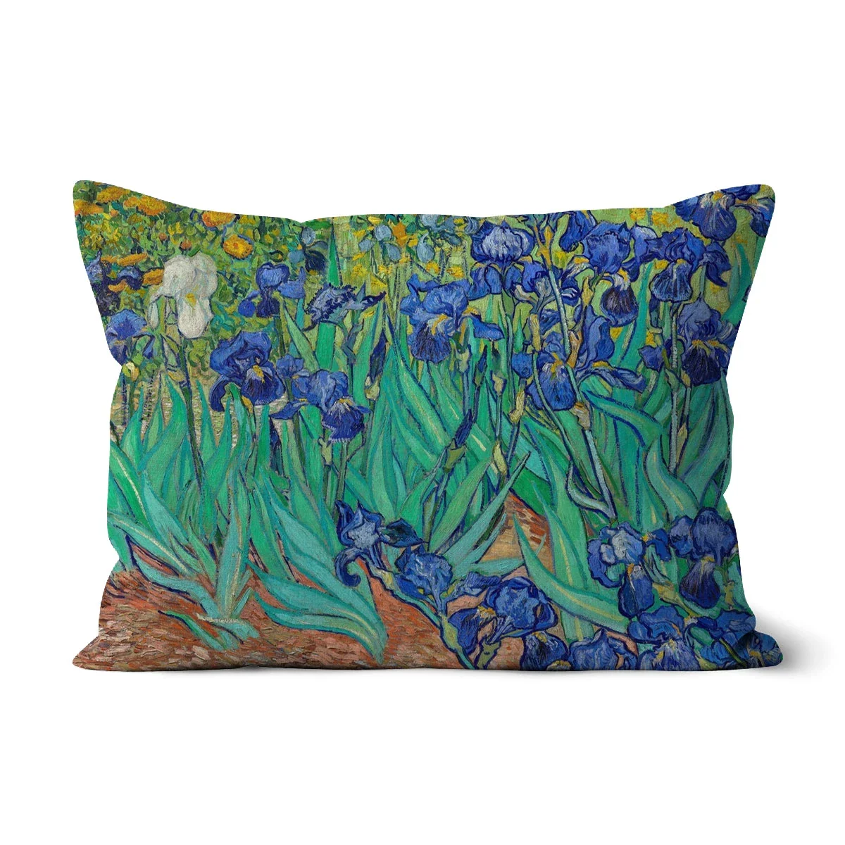 Blue Irises. Classic Art Cushion by Vincent Van Gogh - Image 10