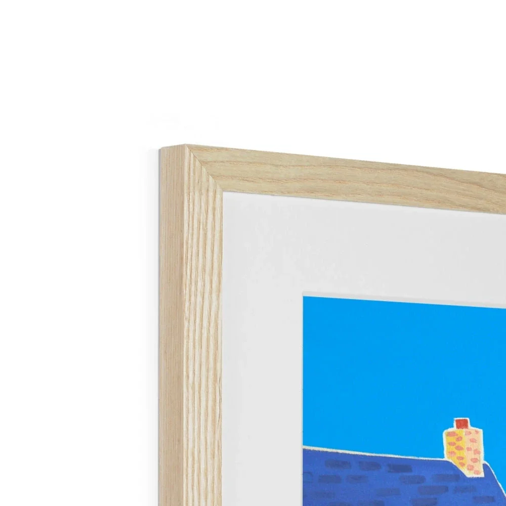 Joanne Short Framed Open Edition Cornish Art Print. 'Island Morning, Old Grimsby Beach, Tresco'. - Image 12