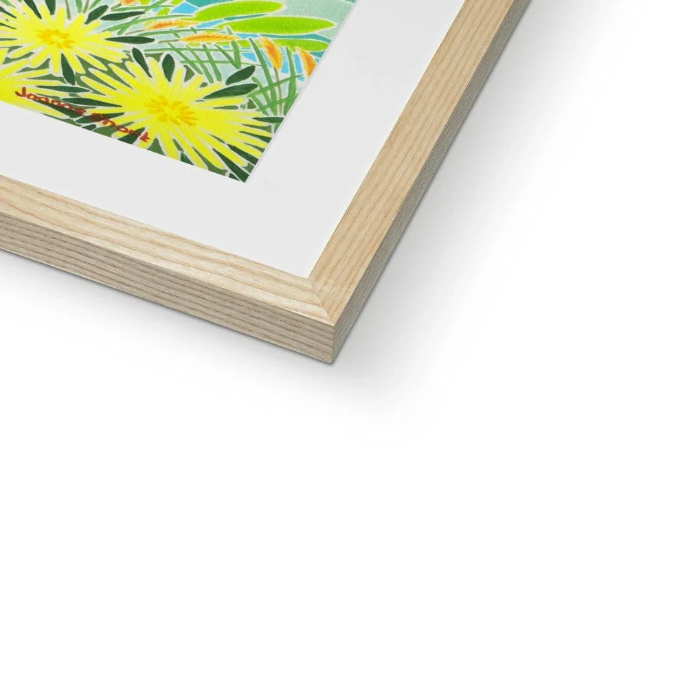 Joanne Short Framed Open Edition Cornish Art Print. 'Island Morning, Old Grimsby Beach, Tresco'. - Image 9