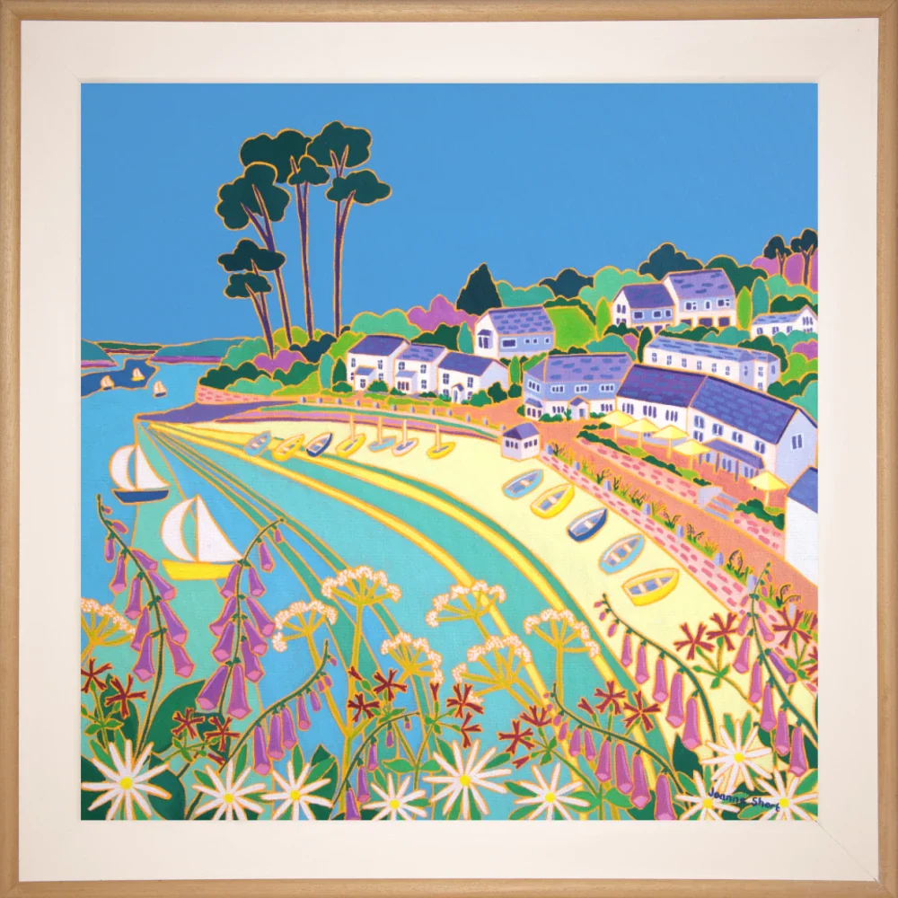 Joanne Short Painting. Cornish Wild Flowers, Helford Passage - Image 2