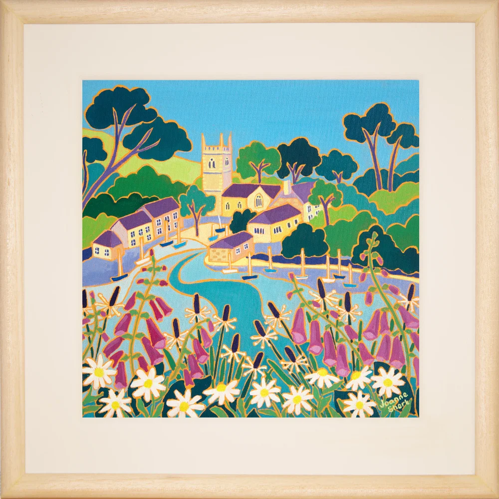 Joanne Short Painting. Floating on a Rising Tide, St Anthony-in-Meneage - Image 2