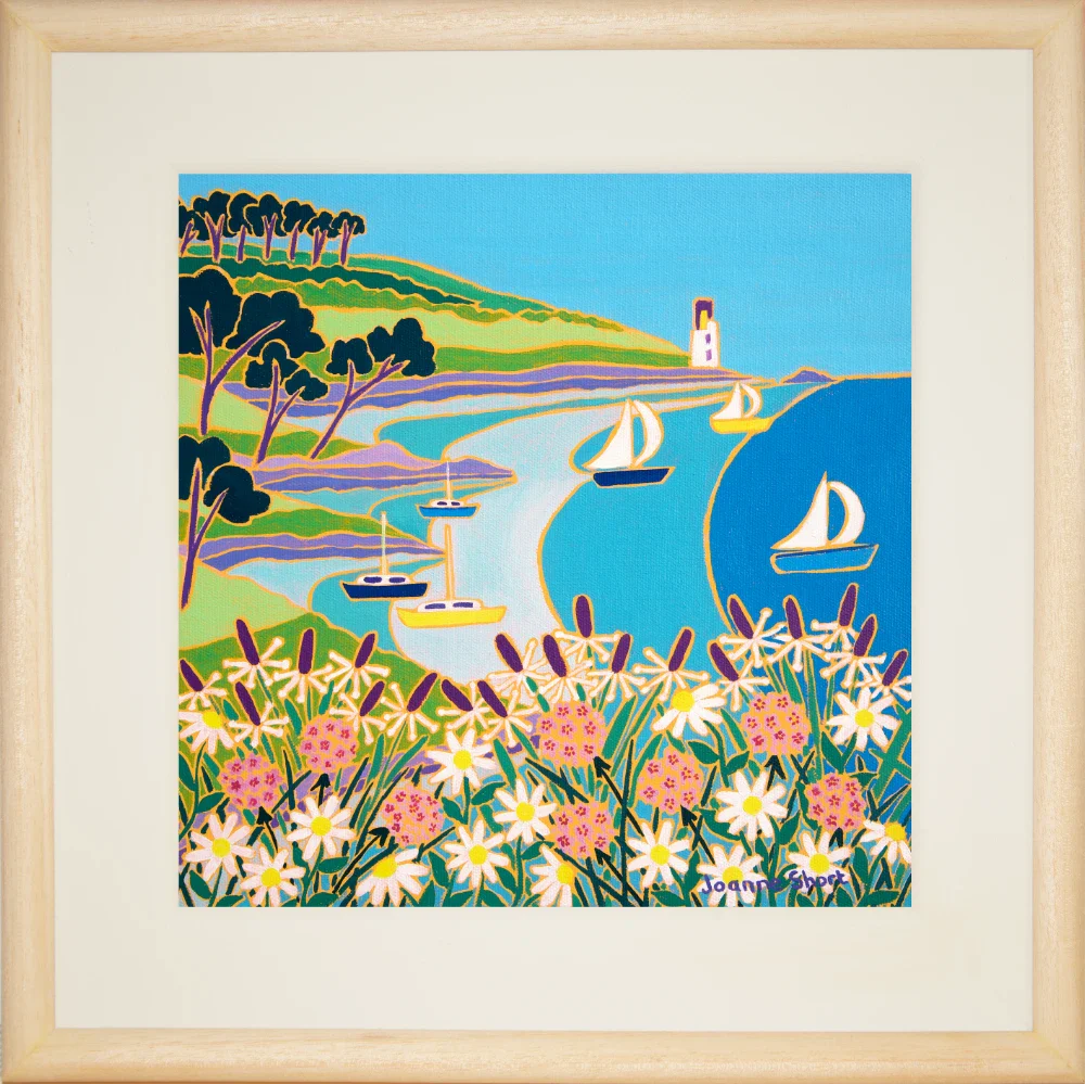 Joanne Short Painting. Summer Sailing, St Anthony Head - Image 2
