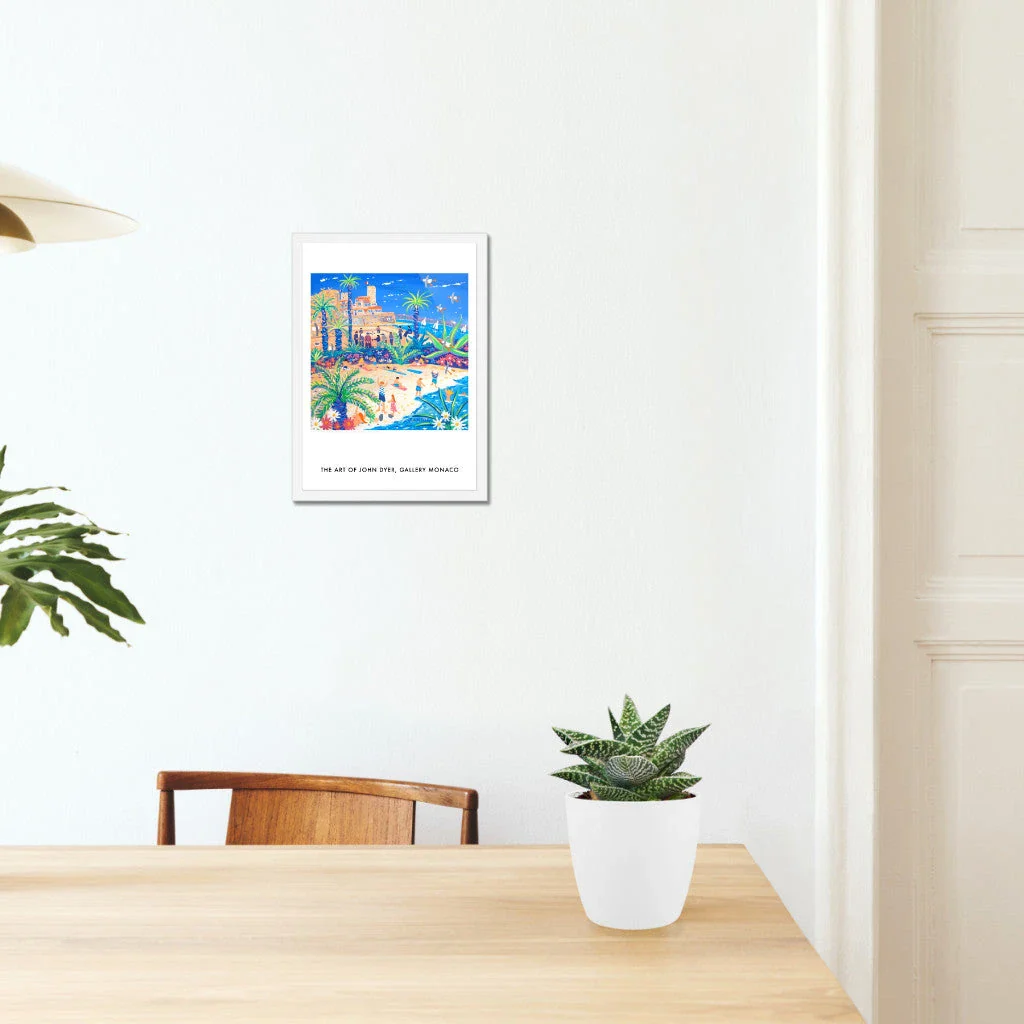 John Dyer Art Poster Print. Gallery Monaco Range. Boules and Babes, Antibes, France - Image 4