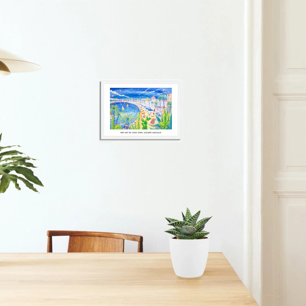 John Dyer Wall Art Poster Print. Gallery Monaco Range. It is Very Nice in Nice, France - Image 4