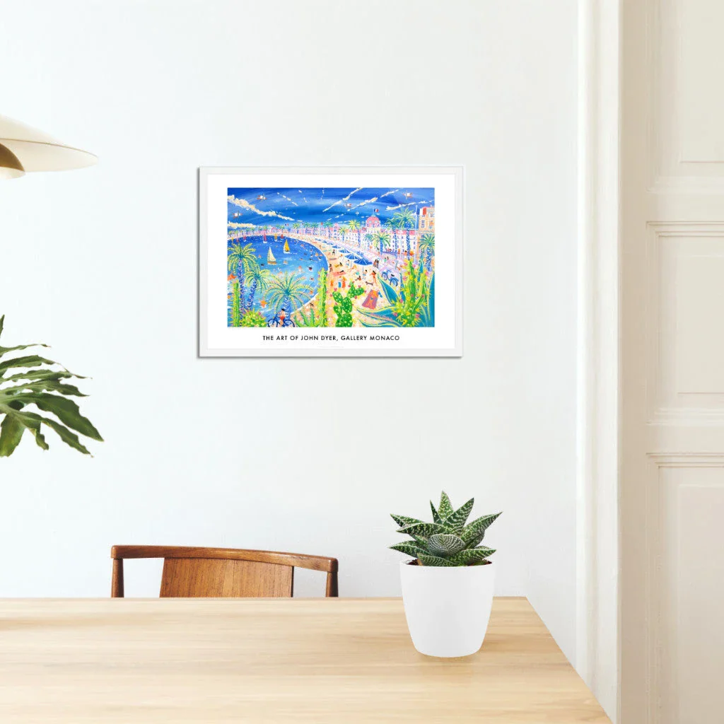 John Dyer Wall Art Poster Print. Gallery Monaco Range. It is Very Nice in Nice, France - Image 5