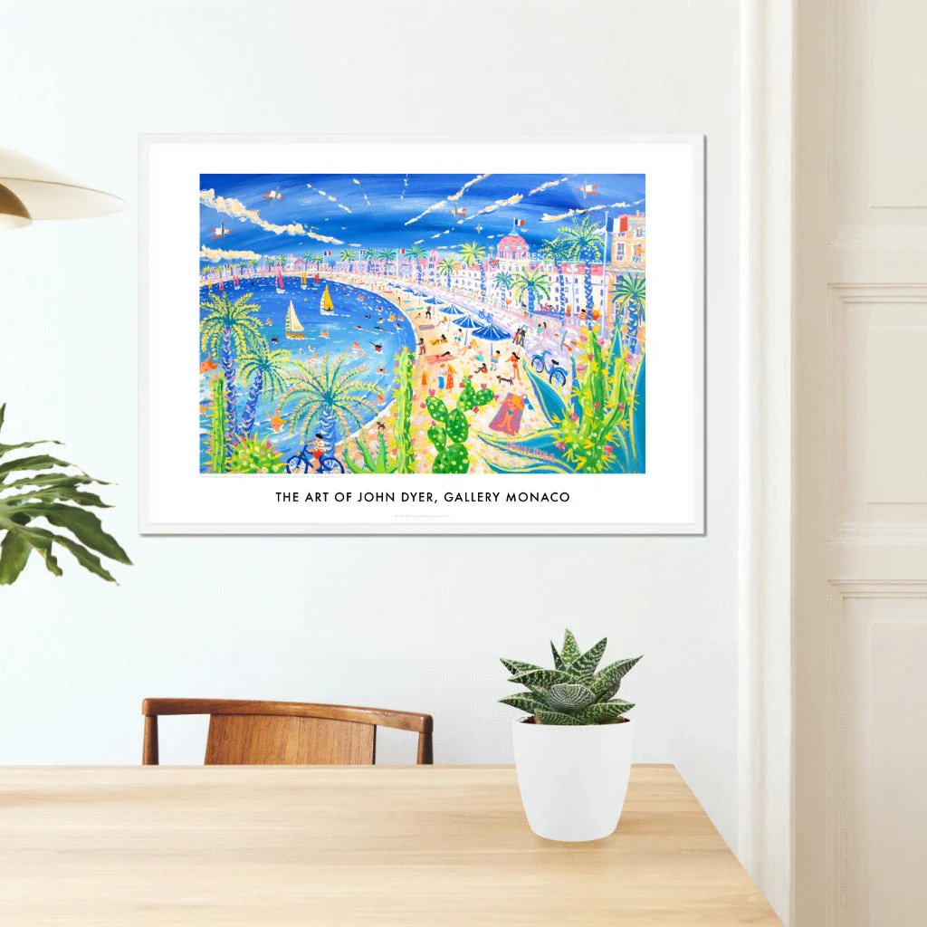 John Dyer Wall Art Poster Print. Gallery Monaco Range. It is Very Nice in Nice, France - Image 7