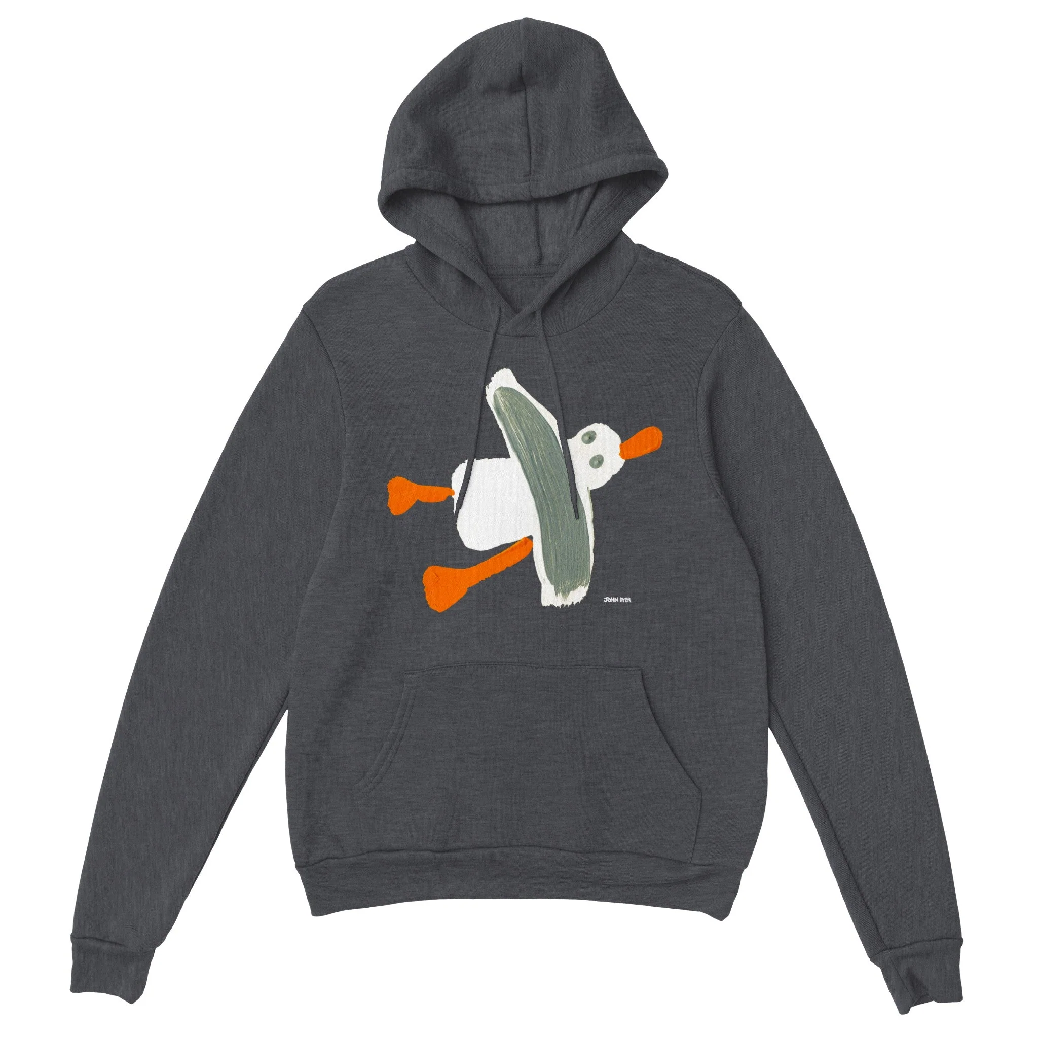 John Dyer Cornish Seagull Design Classic Unisex Pullover Hoodie - Image 2