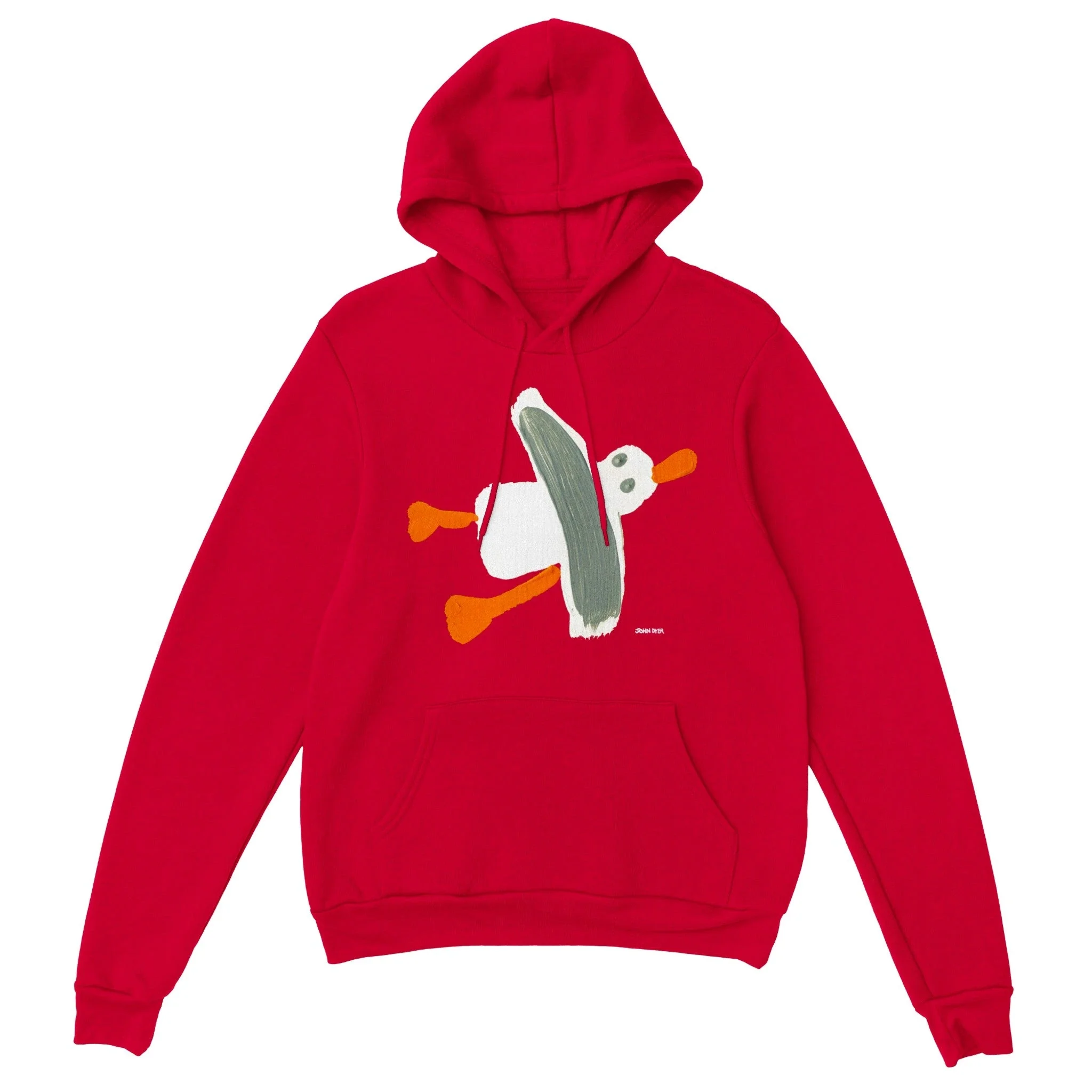 John Dyer Cornish Seagull Design Classic Unisex Pullover Hoodie - Image 3