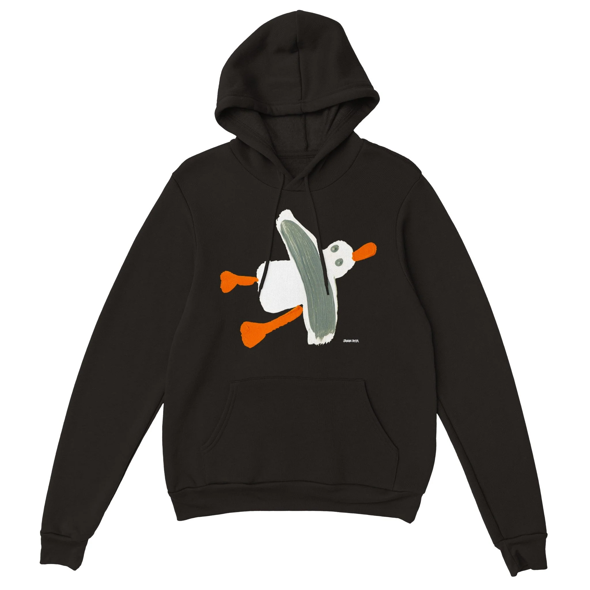 John Dyer Cornish Seagull Design Classic Unisex Pullover Hoodie - Image 4
