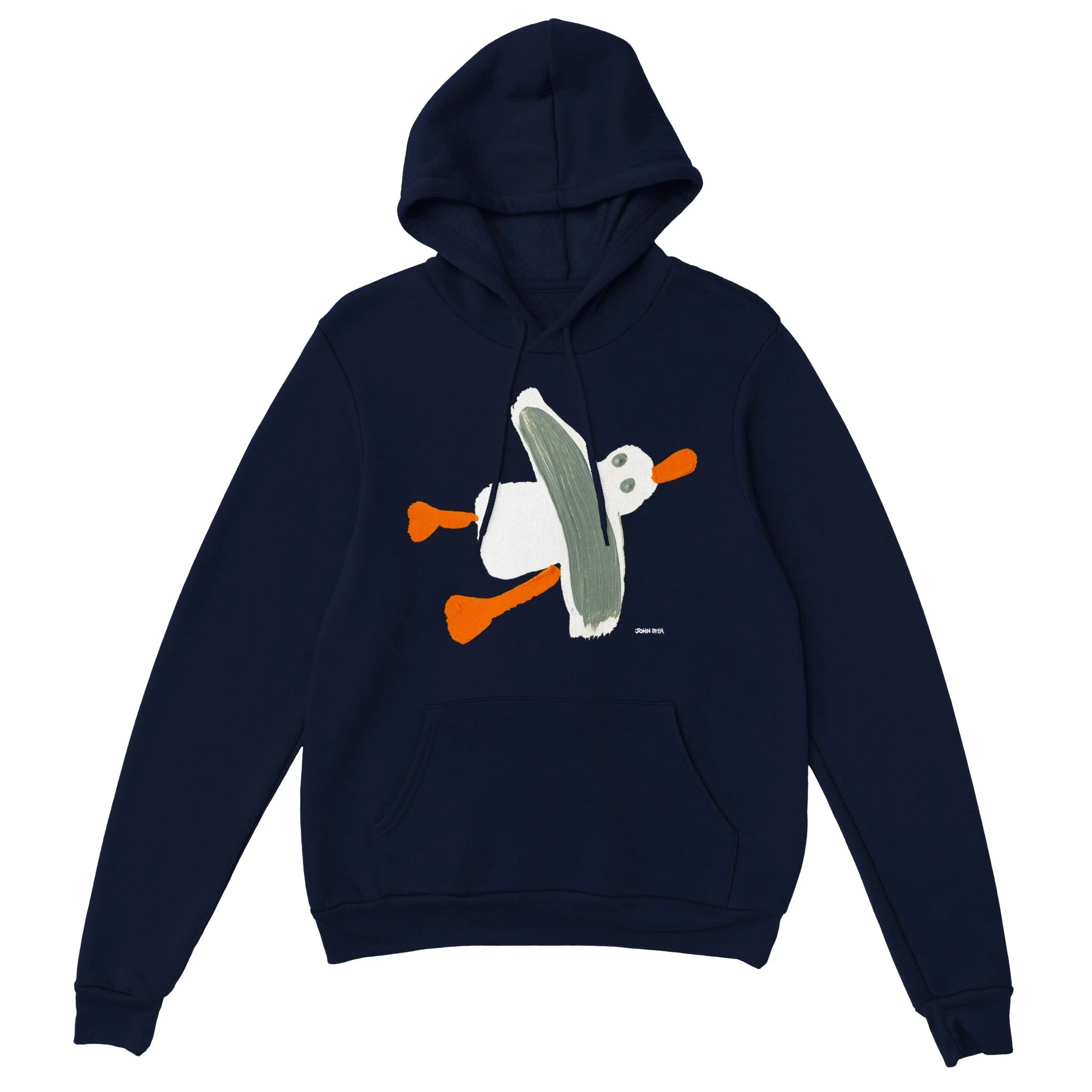 John Dyer Cornish Seagull Design Classic Unisex Pullover Hoodie - Image 6