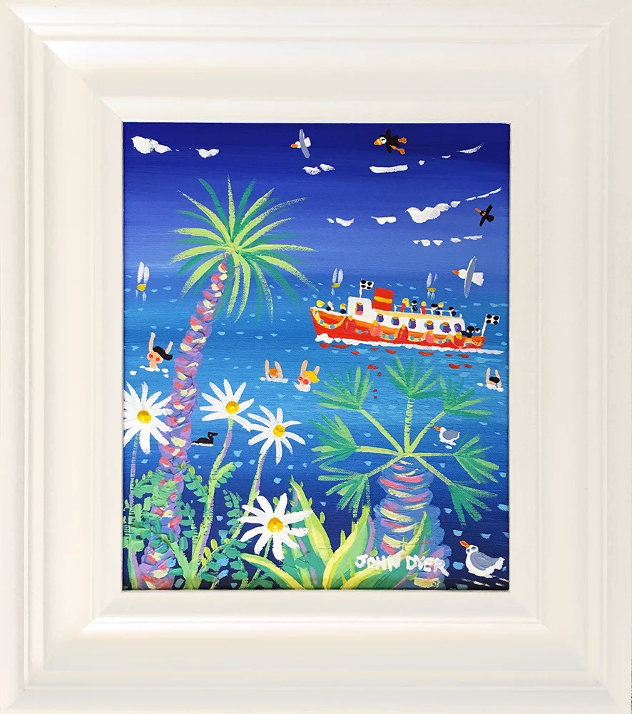 John Dyer Painting. Falmouth Bay Swimmers - Image 2
