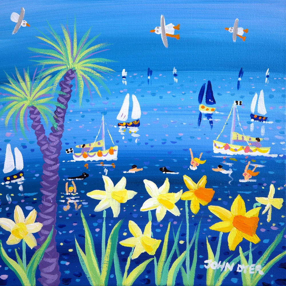 John Dyer Painting. Spring Dippers.