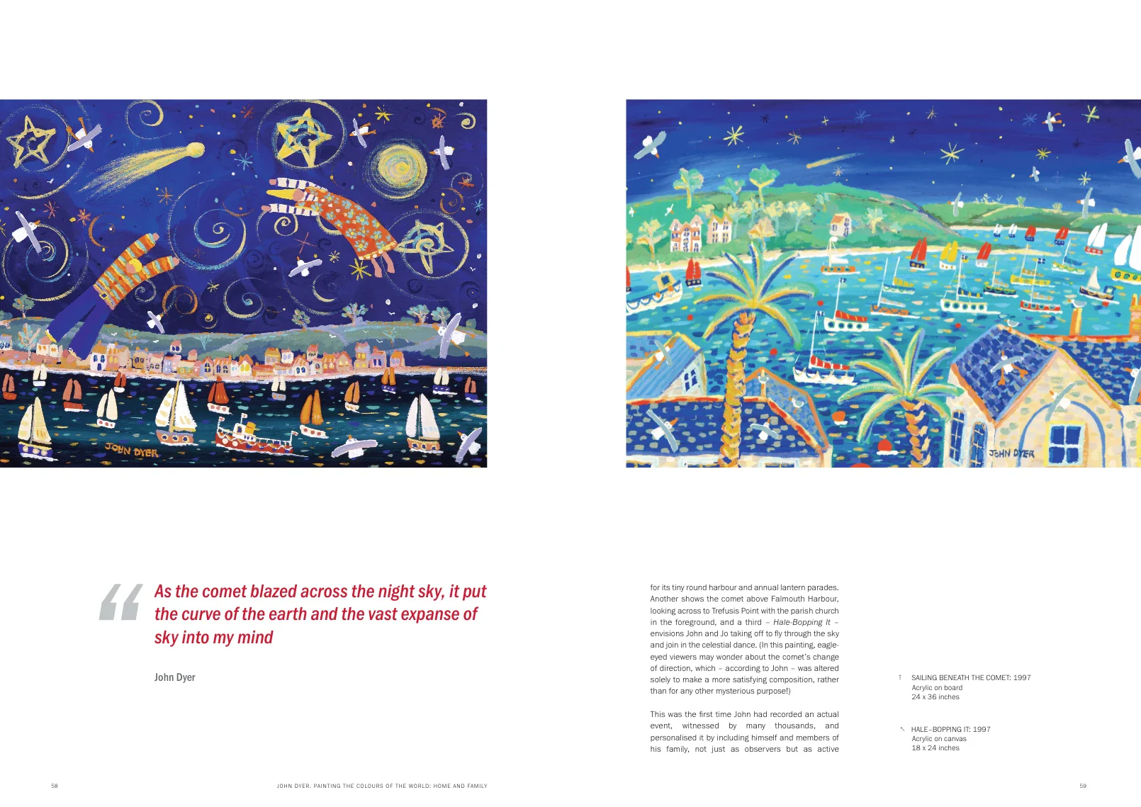 Cornish Artist Book about John Dyer. ‘Painting the Colours of the World’. Foreword by Alan Titchmarsh. - Image 3