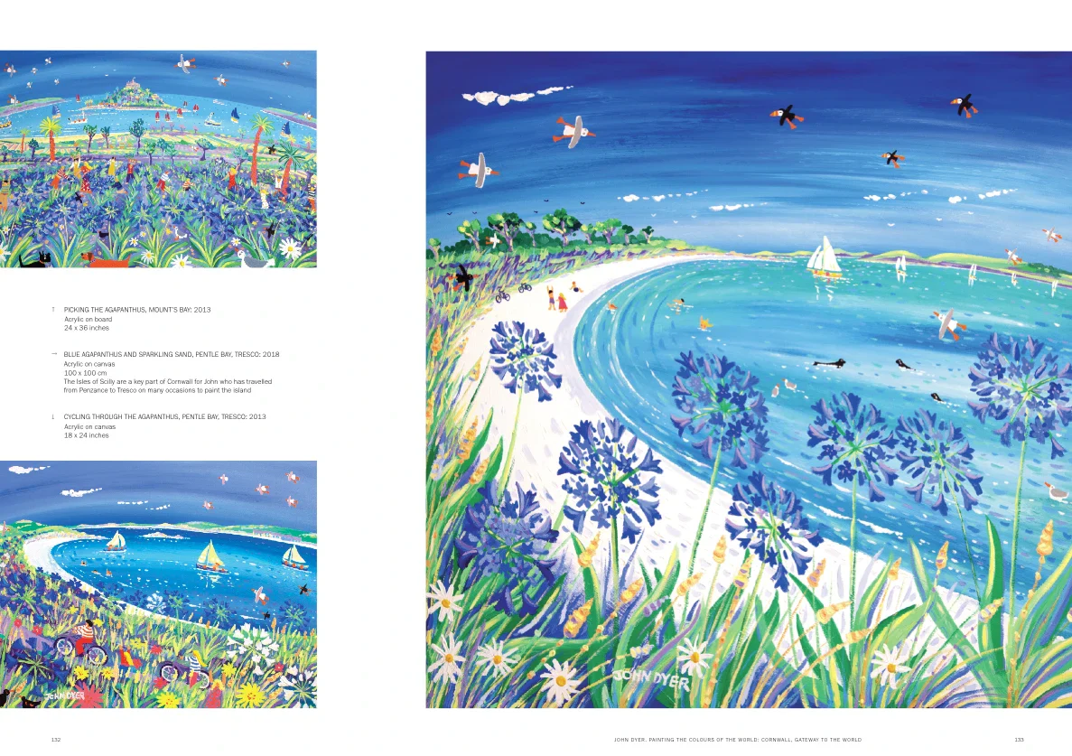 Cornish Artist Book about John Dyer. ‘Painting the Colours of the World’. Foreword by Alan Titchmarsh. - Image 6