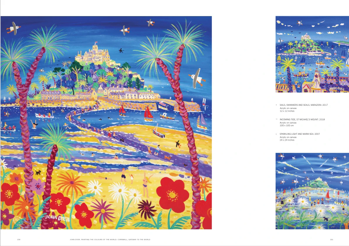 Cornish Artist Book about John Dyer. ‘Painting the Colours of the World’. Foreword by Alan Titchmarsh. - Image 7