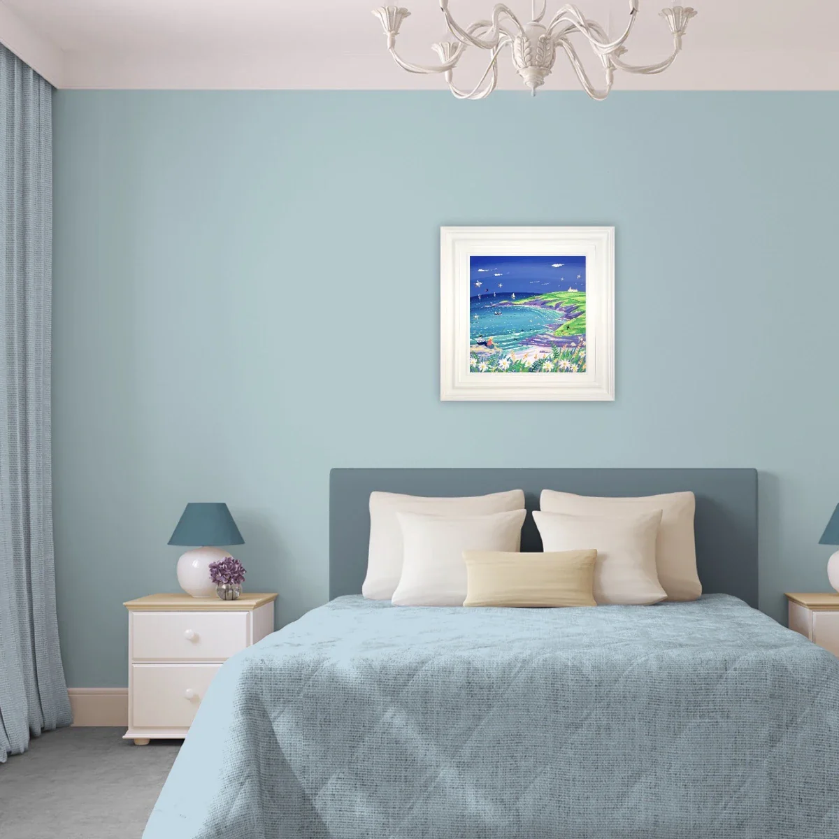 John Dyer Painting. The Sound of the Sea, Housel Bay - Image 3