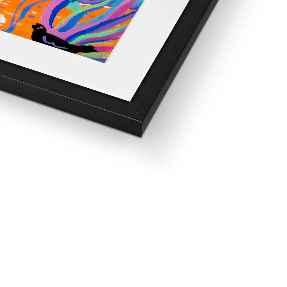 John Dyer Ring Tailed Lemurs Framed Open Edition Jungle Fine Art Print. Animal Art Prints - Image 4