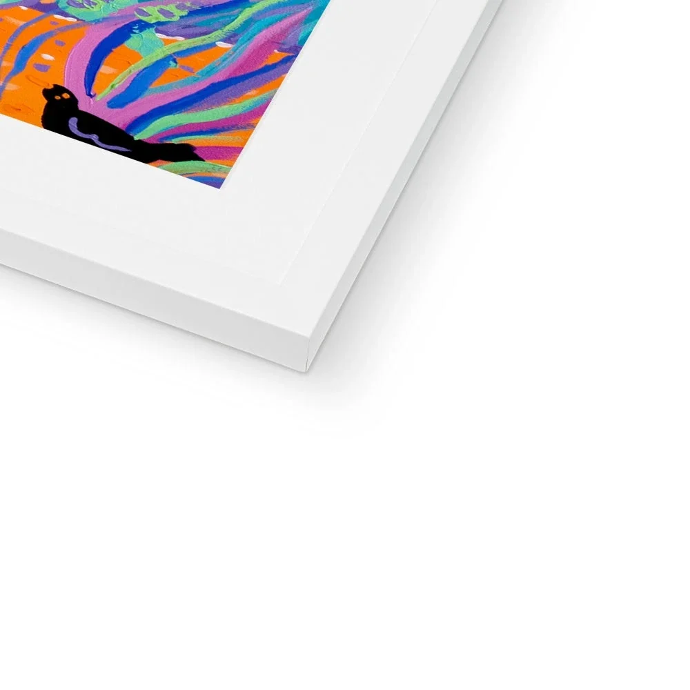 John Dyer Ring Tailed Lemurs Framed Open Edition Jungle Fine Art Print. Animal Art Prints - Image 5
