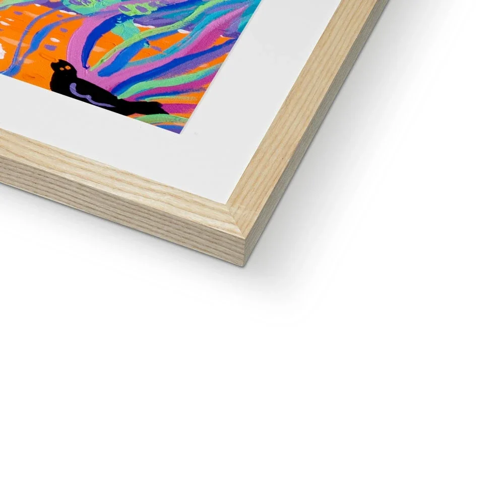 John Dyer Ring Tailed Lemurs Framed Open Edition Jungle Fine Art Print. Animal Art Prints - Image 6